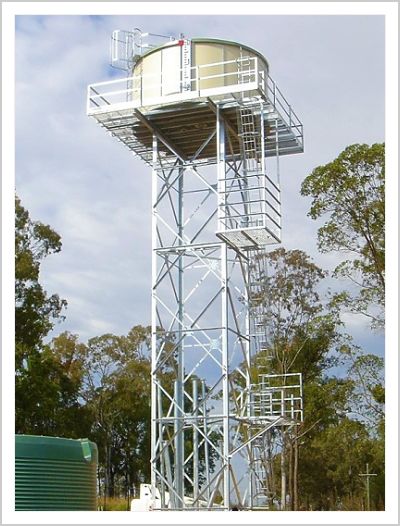 GY Rural Galvanised Tank Stand